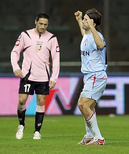 巴勒莫不敌客队，积分榜上追赶领先者的简单介绍